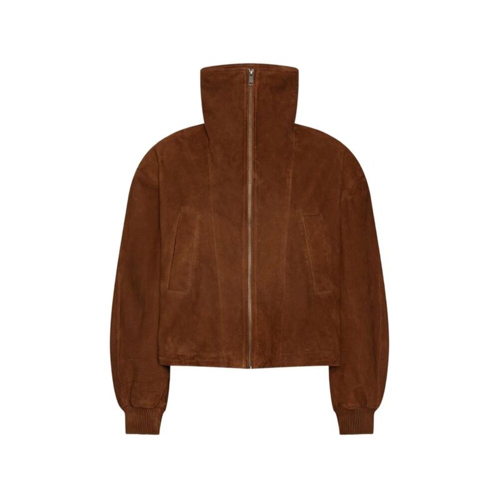 Rotate Brown Jackets - Leather Jackets Women
